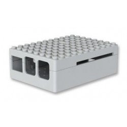 RASPBERRY PI3 - Case Pi Blox for Raspberry Pi Models B+, 2, and 3 Models B, ABS, White