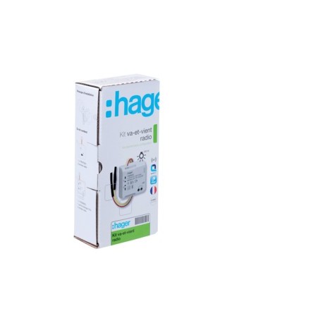 Hager - Kit comes and goes without neutral TRM150M