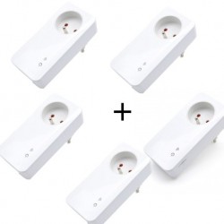 SIMPAL - T40 GSM / Radio Connected Socket Pack with Four T20 Sockets