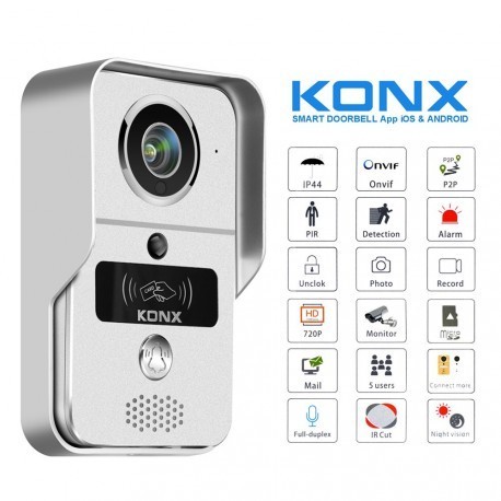 KONX W02C - Porter video WiFi or Ethernet / IP RFID reader