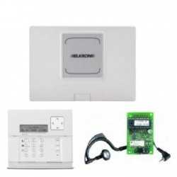 Kit alarm Elkron KITMP500/8 - Central alarm wired connected 8 to 64 zones with keyboard