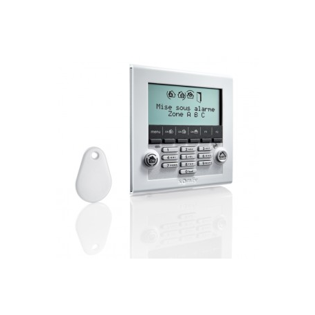 Somfy allarme - Tastiera LCD con lettore di badge