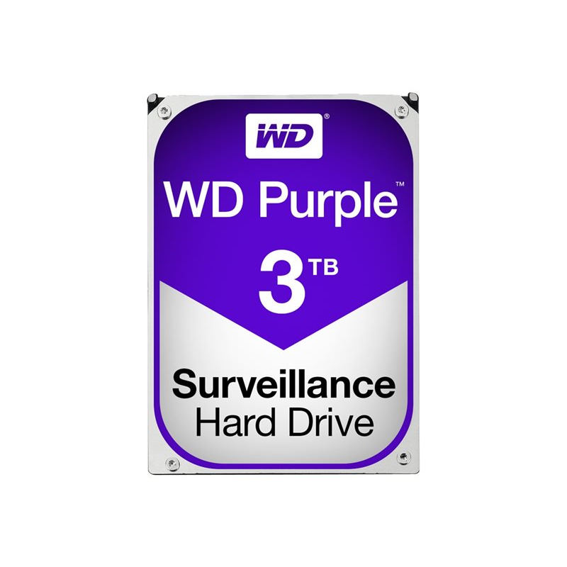 Disque dur Purple - Western Digital 3To 5400 tr/m 3,5