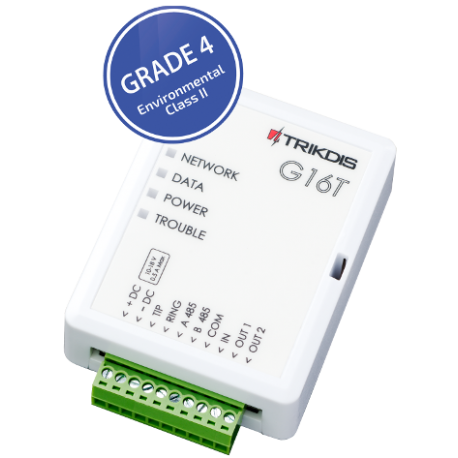 Trikdis G16T - Trasmettitore di allarme di GSM con la app per smartphone