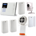 Alarme Electronics Line - Pack Iconnect IP / GSM sirène flash et caméra