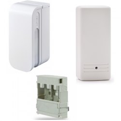 Accesorios optex BXS-R-Shield - Detector de alarma inalámbrico de la cortina de fuera