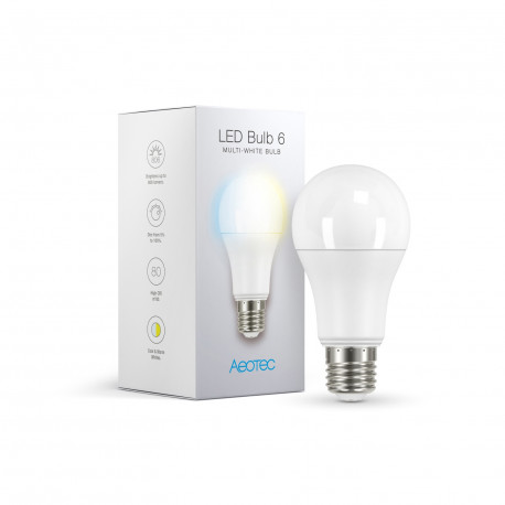 AEOTEC ZWA001 - White LED bulb Z-Wave PLus