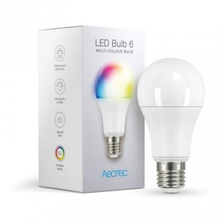 AEOTEC ZWA002 - Z-Wave PLus RGB LED Bulb