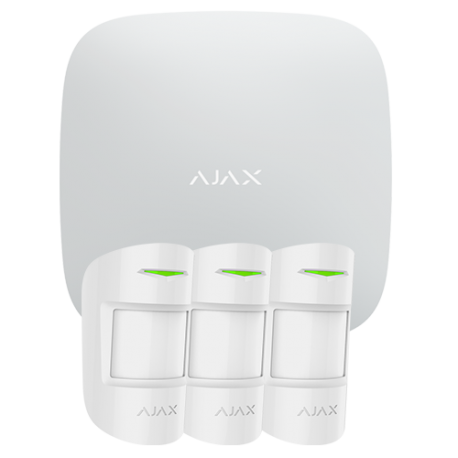 Alarma Ajax HUBKIT-PRO-W - Pack alarma IP/GPRS