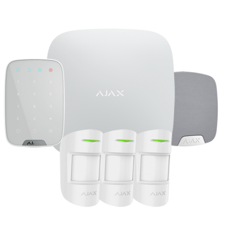 Alarma Ajax HUBKIT-PRO-KS - Pack de alarma IP / GPRS con sirena de interior