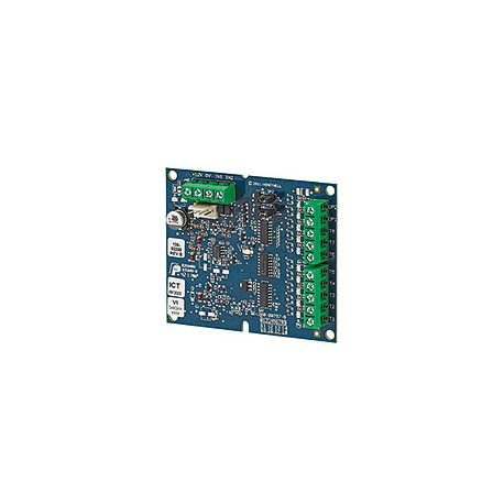 Module card with 8 transistorized 50mA outputs that can be integrated into the Flex box