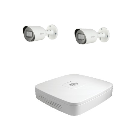 Dahua Video surveillance kit 2 HD-CVI 2 Megapixel cameras