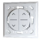 Trio2sys - EnOcean 2-button roller shutter switch compatible with Odace