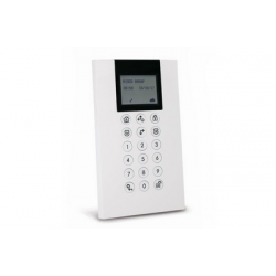 Risco RP432KPP200C - Panda wired LCD alarm keypad with badge reader
