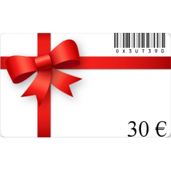 Birthday gift card worth 30€