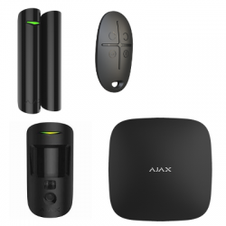 Ajax Starter KIT2-B - schwarzes Starter-Kit zur Entfernung von Videozweifeln