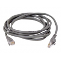 Cable Ethernet RJ45, UTP, M/M, CAT5 1M Blanco