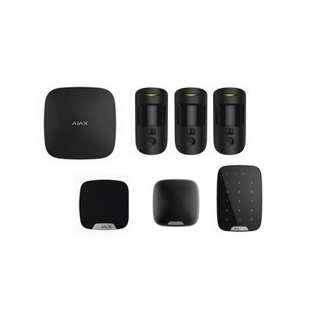 Ajax alarm - Alarm Kit HUB 2 MotionCam siren black