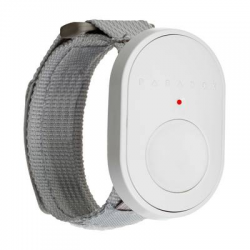 Paradox B101 - Bracelet pour bouton palique radio blanc REM101