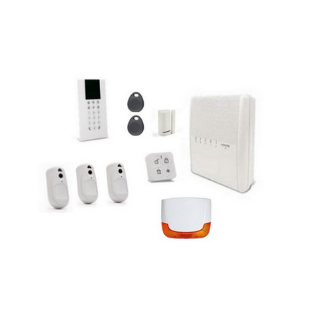 Allarme Risco Agility 4 - Allarme wireless IP/PSTN/GSM 3 rilevatori telecamera sirena da esterno