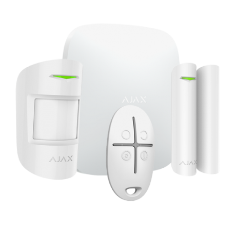 Alarme Ajax - Alarme Ajax Starter Kit HUB2 blanc IP / GSM
