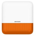 Hikvision DS-PS1-E-WE/Orange - Sirena di allarme per esterni radio flash arancione