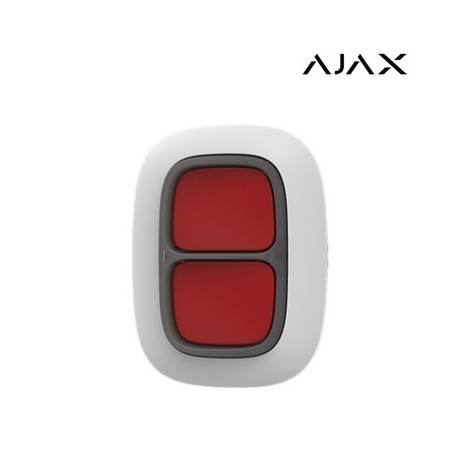 Ajax DOUBLEBUTTON W - Allarme panico a doppio pulsante bianco