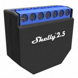 Shelly Shelly 2.5 - Módulo WIFI conmutador 2 salidas