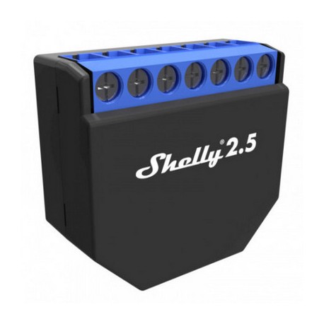 Shelly Shelly 2.5 - Módulo WIFI conmutador 2 salidas