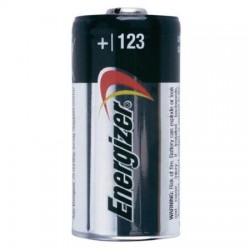 Energizer - Batteria al Litio 3V CR123A 1500mAh