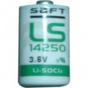 Saft LS14250 - 3.6V lithium battery LS14250