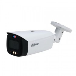 Dahua DH-IPC-HFW3849T1P-AS-PV-0280B-S3 - Cámara de videovigilancia IP 8 Megapixel Eyeball sirena integrada