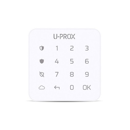U-Prox KEYPAD - Clavier alarme radio blanc