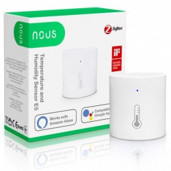 NOUS E5 - Zigbee 3.0 Temperature and Humidity Detector