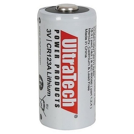 Ultratech - 3V CR123A lithium battery
