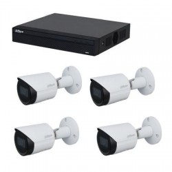 Pack de video vigilancia IP DAHUA 4 cámaras de 2MP