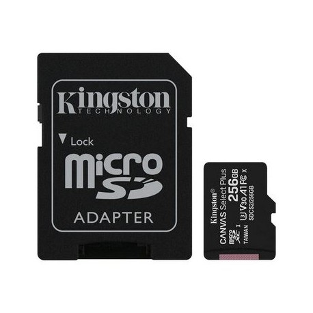 Kingston Canvas Select Plus SDCS2/256GB - Carte mémoire flash 256Go