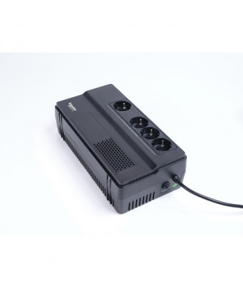 Schneider Easy USV BVS800I-GR - 1 ph line-interaktiver Wechselrichter 230V 80VA - 4 Schuko/FR-Steckdosen