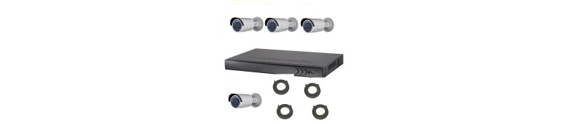Pack video surveillance -packs "ready for installation" at the best prices